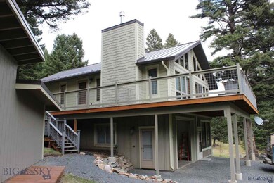 This south side of the house shows the stairs goin