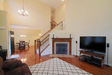 Open concept floor plan
