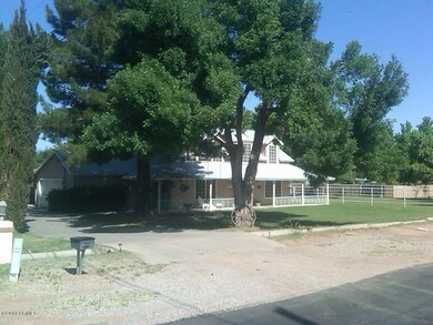 Summertime when lawn & trees are green
