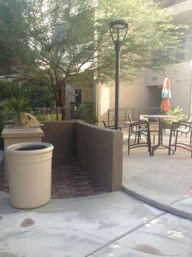 BBQ community patio area near pool