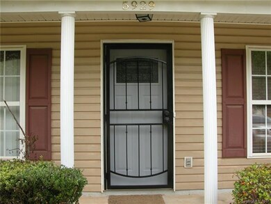 Newly installed doors