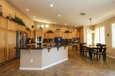 7 Massive Kitchen with Hickory Cabinets
