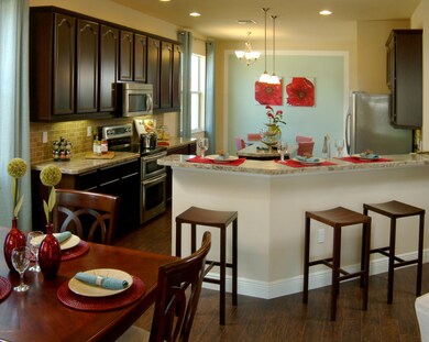 Model home decor. Not actual home.