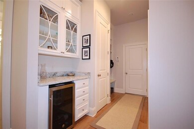 Butler's Pantry with Wine Cooler