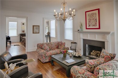 Living Room with Gas Fireplace. View toward Dining