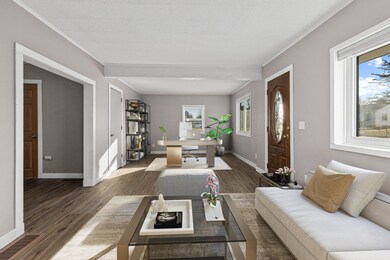 Virtually Staged Office/Livingroom Room