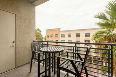 Lovely outside balcony eating area off living room