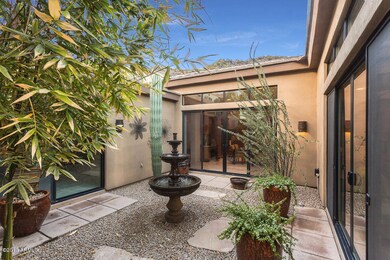 Atrium Patio with Mountain Views