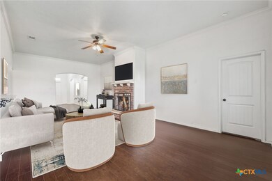 Virtually Staged Livingroom