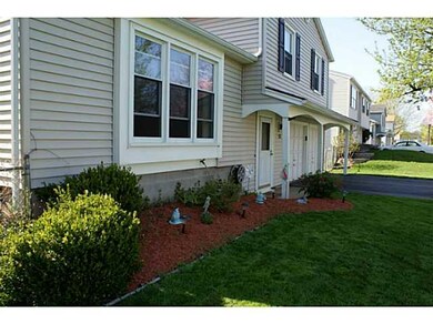 Exterior Front. Nicely landscaped, with siding and