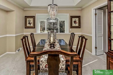 A beautiful space for dinners with family and friends.