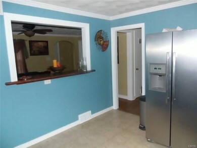Kitchen Overlooks Living Room