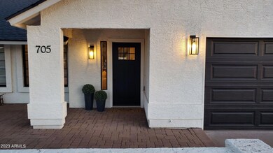 Barrow Front Door Dusk