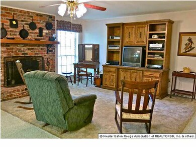 Den With Fireplace