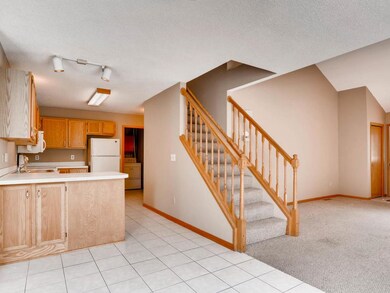 Floorplan flows nicely from kitchen to living area
