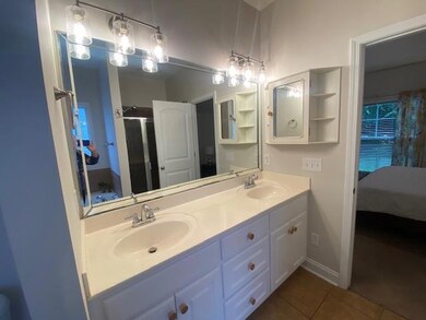 DOUBLE VANITY IN MASTER