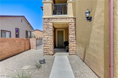 View of exterior entry featuring stucco siding and
