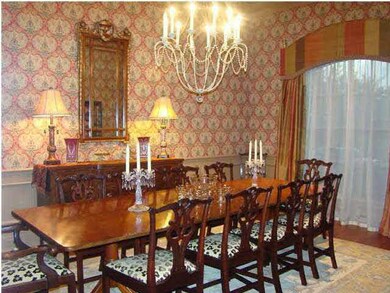 Beautiful formal dining
