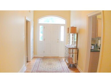 Shows how wide and long to greet your guests
