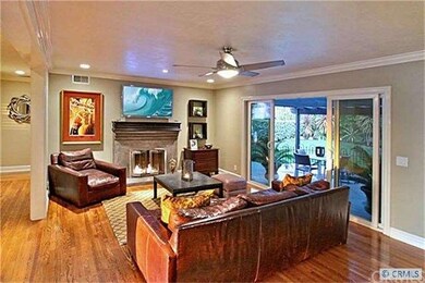 Solid hardwood floors  open to spectacular outdoor