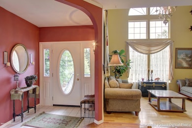 Open Entry to Living Room