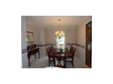 Formal Diningroom with Crown Molding, Chair Rail a