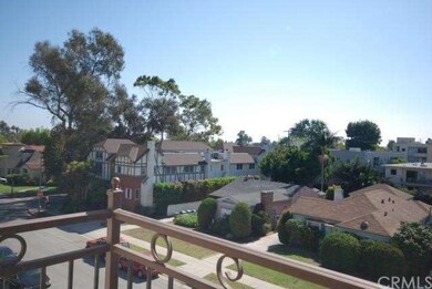 West-facing view from one of two balconies