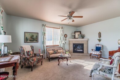Living Room with Gas FP