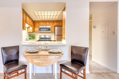 Kitchen pass thru to living room