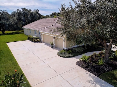 Tile barrel roof, oversized lot with an oversized 