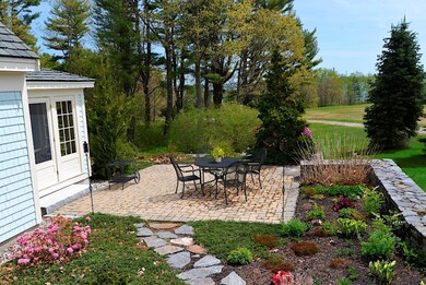 Outdoor dining patio & views