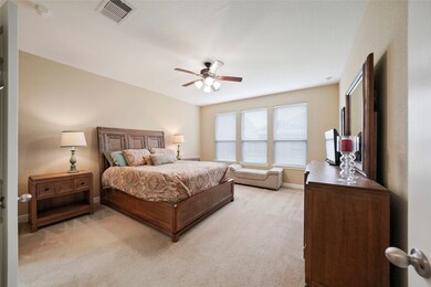 Enter the Master Suite (14x16) with a wonderful sitting area along the far wall that overlooks the backyard.  It has a wonderful neutral palette that is sure to make decorating an ease.  King-sized furniture...no worries, there is plenty of space in this secluded retreat!