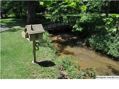 Creek running through.