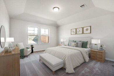 Beazer Homes Stark Farms Sierra floorplan. This is