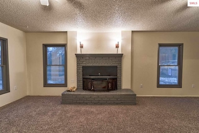 Warm-up in front of this cozy living room fireplace!