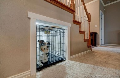 Finished pet space, hidy hole, reading nook area