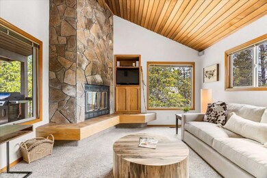 Great Room with Clear Cedar Ceilings