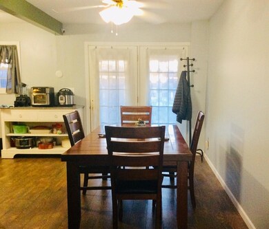 Dining area towards rear entrance