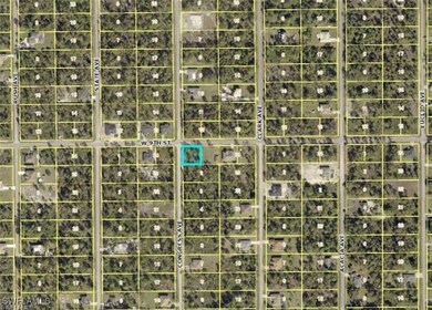 Map / location with property parcel outlined