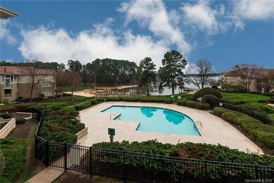 Lake and pool view from large deck