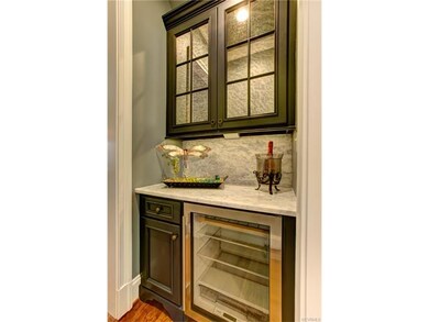 Wine Refrigerator in Bar Area