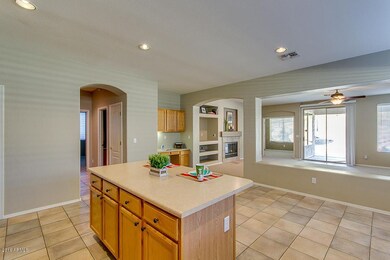 Kitchen Open To Family Room