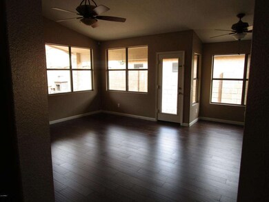 View Into Family Room & Kitchen Dining