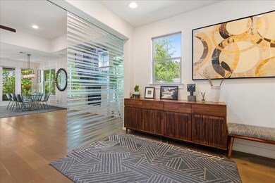 Office area featuring recessed lighting, plenty o