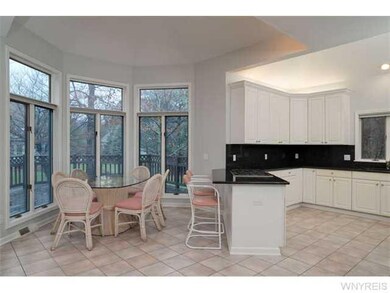 Kitchen. Lovely kitchen with large eating area sur