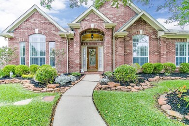 A beautiful one story with water views and a SEPARATE AND SELF SUSTAINED guest quarters/garage apartment complete with its own kitchen, washer/dryer hookups, and bath including shower.