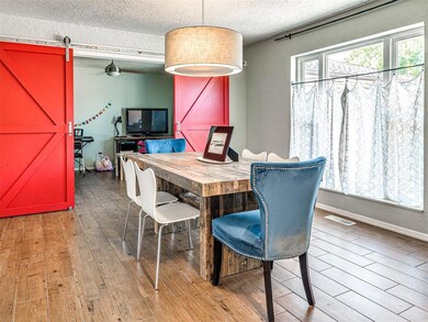 Office/Flex Room behind barn doors