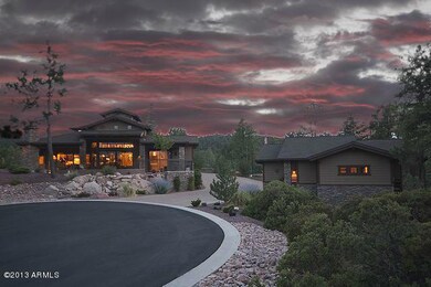 Front view of home at dusk