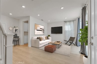 Virtually Staged | Lower Level Entry Area & Den