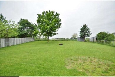 Spacious fenced back yard